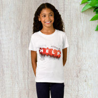 Help Puzzle Pieces Girls T-Shirt