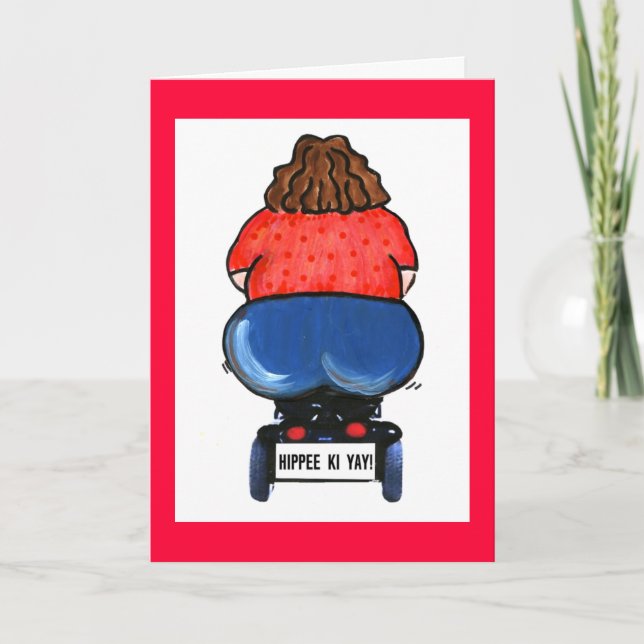 Help Scooter Abusers with 12 Step Program Card (Front)