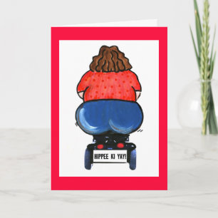 Help Scooter Abusers with 12 Step Program Card