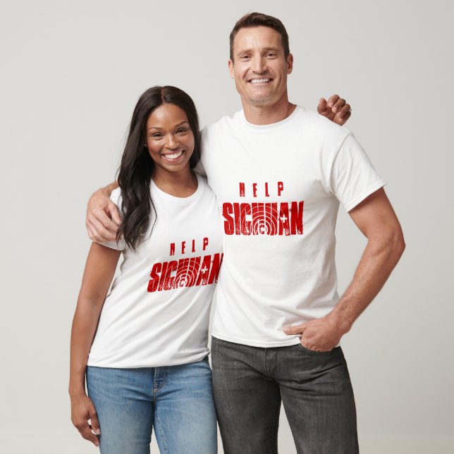 Help Sichuan Earthquake T-Shirt (Unisex)