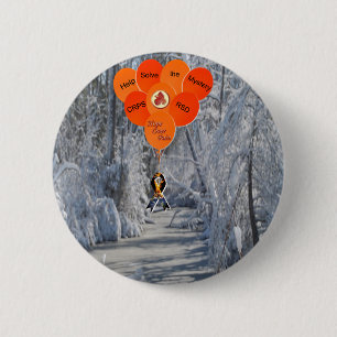 Help Solve the Mystery CRPS RSD Hope Over Pain Bal 6 Cm Round Badge