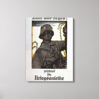 Help us win! (1917)_Propaganda Poster Canvas Print