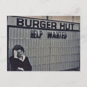 Help Wanted Postcard