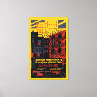 Help Your Neighbourhood Canvas Print