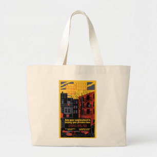 Help Your Neighbourhood Large Tote Bag