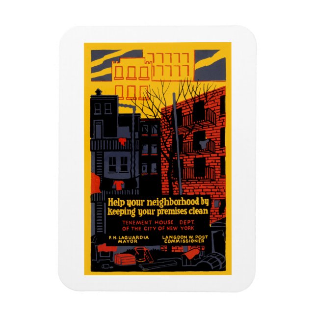 Help Your Neighbourhood Magnet (Vertical)