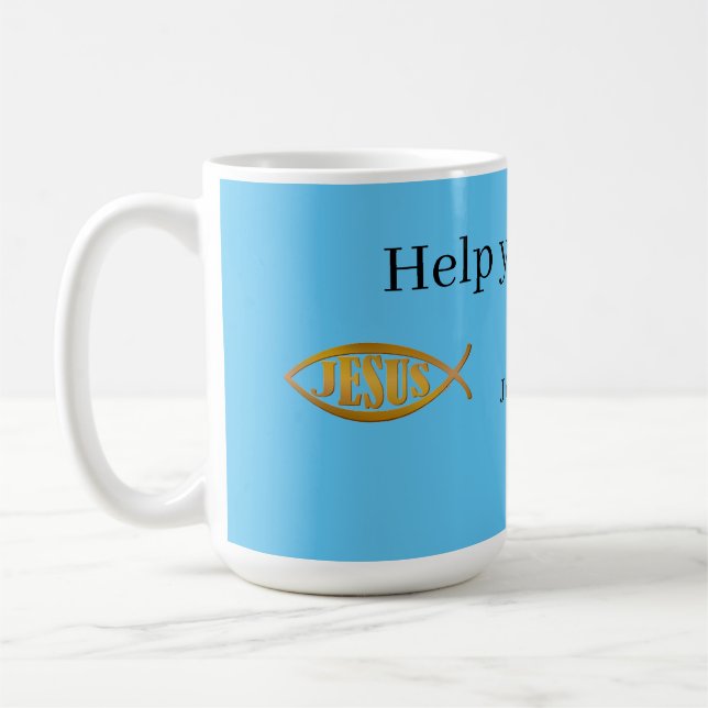 Help yourself to Jesus  Coffee Mug (Left)