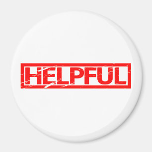 Helpful Stamp Magnet