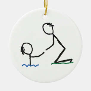 Helping Hand Ceramic Tree Decoration