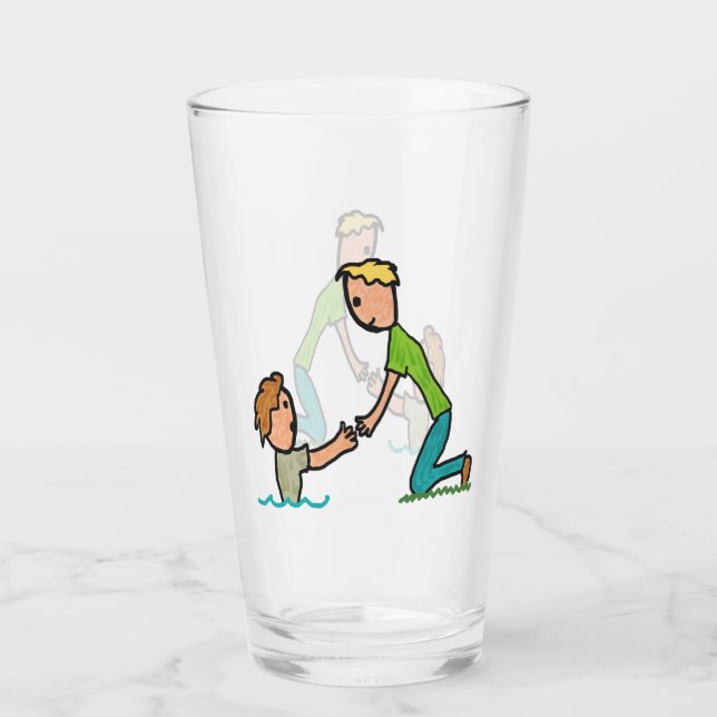 Helping Hand Glass (Front)