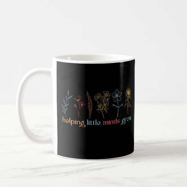 Helping Little Minds Grow Coffee Mug (Left)