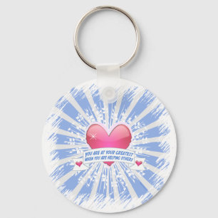 Helping Others Key Ring