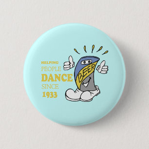 HELPING PEOPLE DANCE 6 CM ROUND BADGE