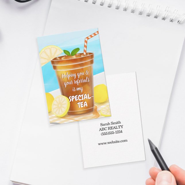 Helping You is my Special Tea Pop By Card (Personalized pop by gift cards)