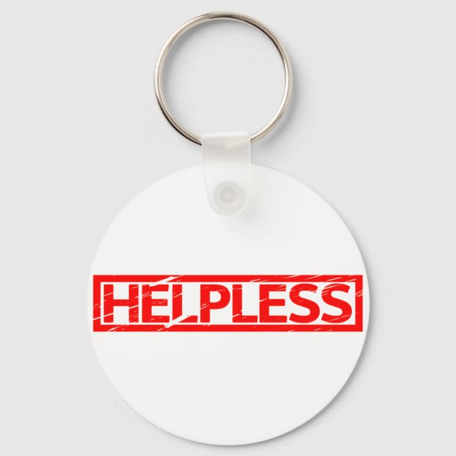 Helpless Stamp Key Ring (Front)