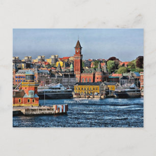 Helsingor, Denmark cityscape Postcard
