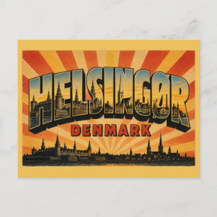 Helsingør Denmark Kronborg Castle Postcard