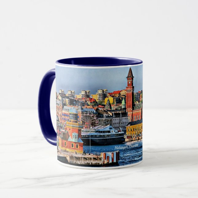 Helsingor, Denmark Mug (Front Left)