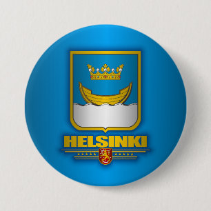 Helsinki 7.5 Cm Round Badge
