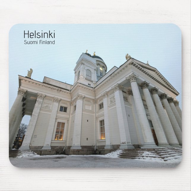 Helsinki Cathedral Mouse Pad (Front)