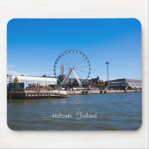 Helsinki Cityscape Mouse Pad