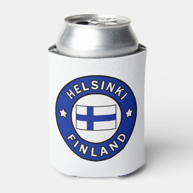 Helsinki Finland Can Cooler (Can Front)