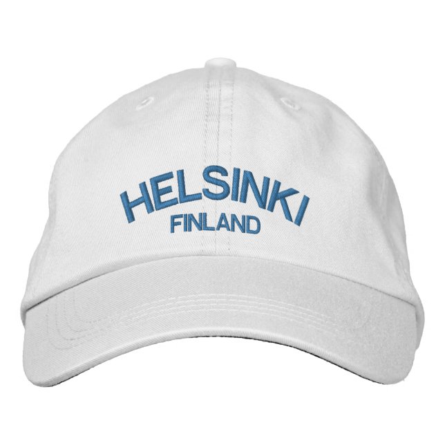 Helsinki Finland Classic Adjustable Hat (Front)