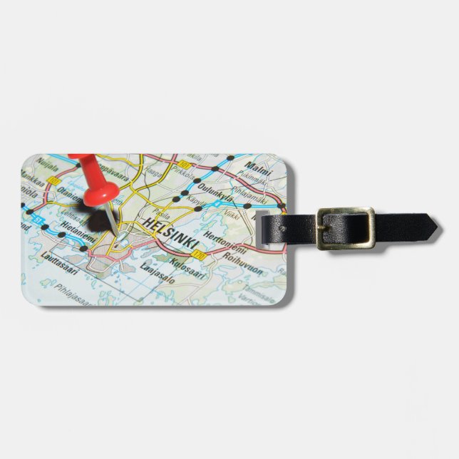 Helsinki, Finland Luggage Tag (Front Horizontal)