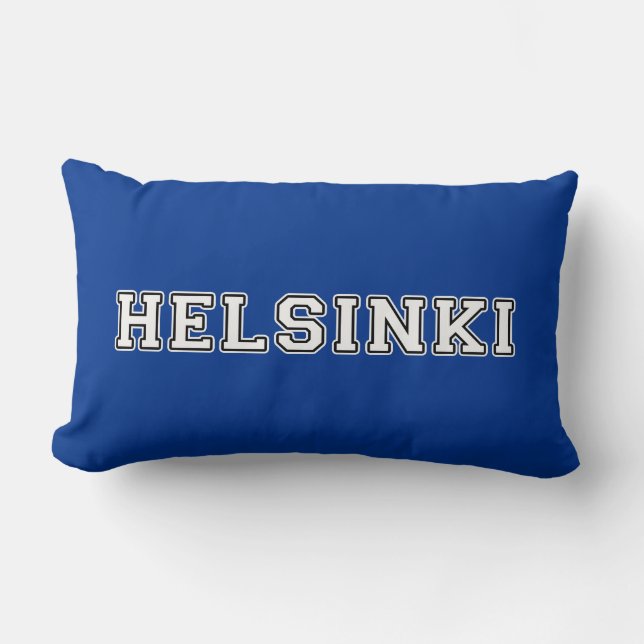 Helsinki Finland Lumbar Cushion (Front)