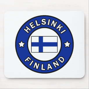 Helsinki Finland Mouse Pad