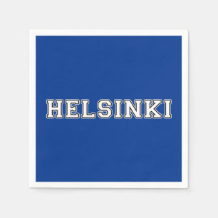Helsinki Finland Napkin