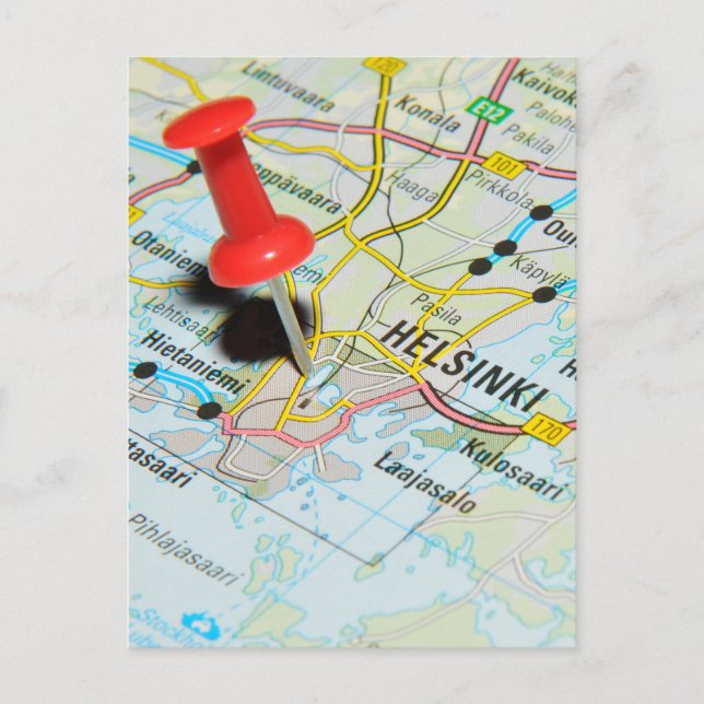 Helsinki, Finland Postcard (Front)