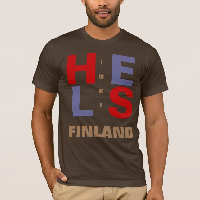 HELSINKI FINLAND T-Shirt (Front)