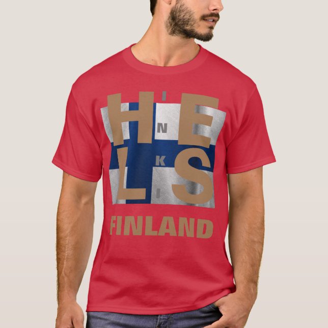 HELSINKI FINLAND T-Shirt (Front)