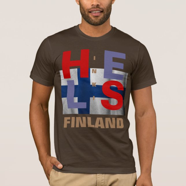 HELSINKI FINLAND T-Shirt (Front)