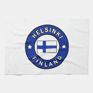Helsinki Finland Tea Towel