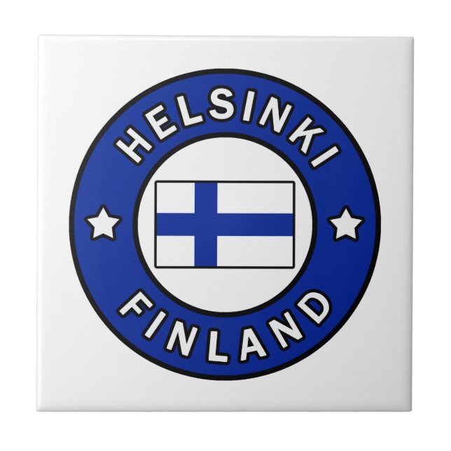 Helsinki Finland Tile (Front)