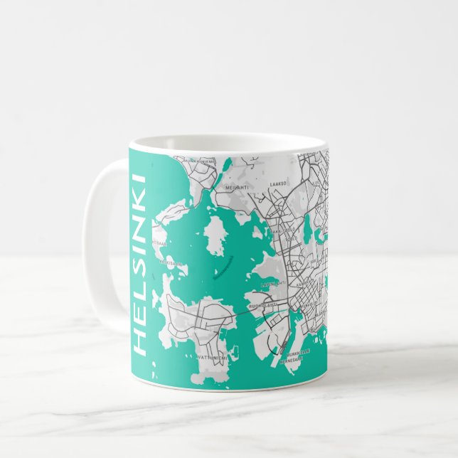 HELSINKI MEMORY COFFEE MUG (Front Left)