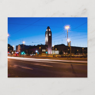 Helsinki Railway Station Postcard