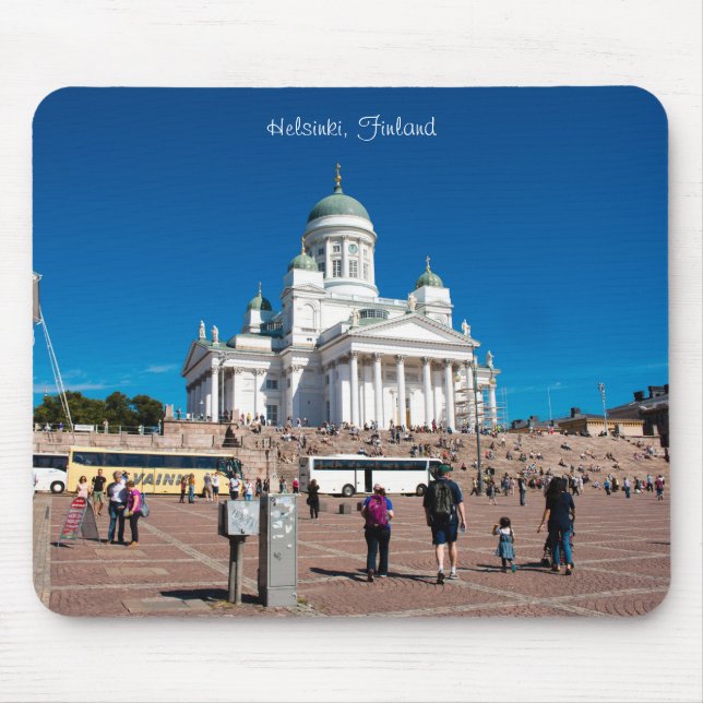 Helsinki Senate Square Mouse Pad (Front)
