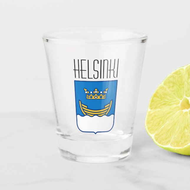 Helsinki Shot Glass (Front)