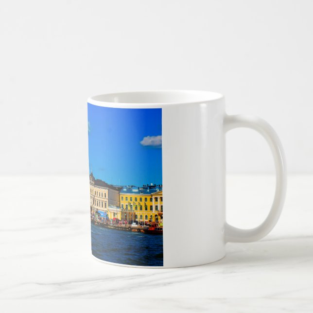 Helsinki Skyline Coffee Mug (Right)
