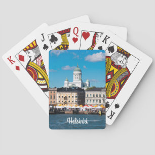 Helsinki Skyline Playing Cards