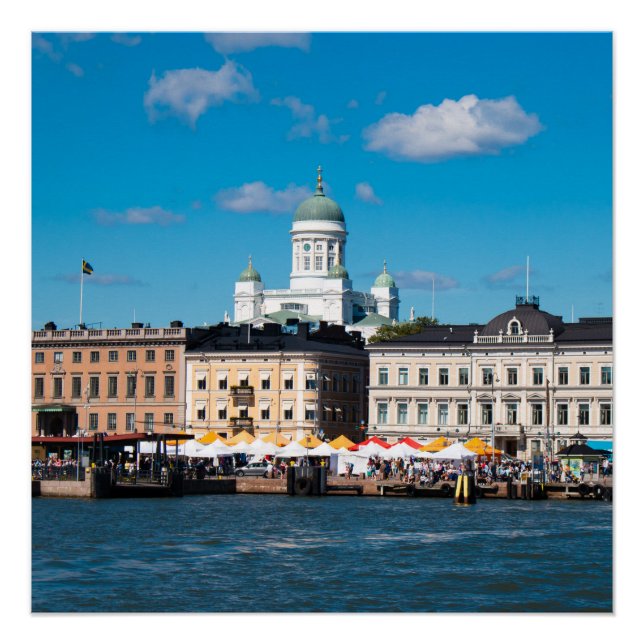 Helsinki Skyline Poster (Front)