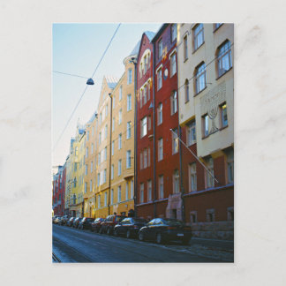 Helsinki street postcard