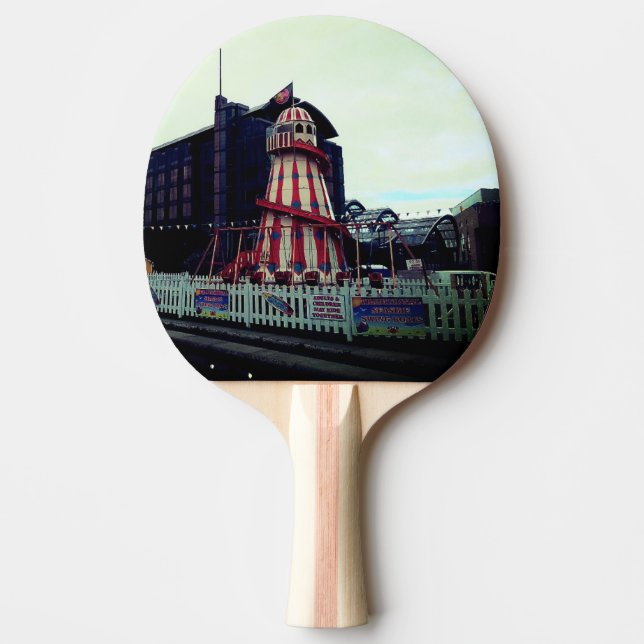 Helter-skelter Ping Pong Paddle (Front)