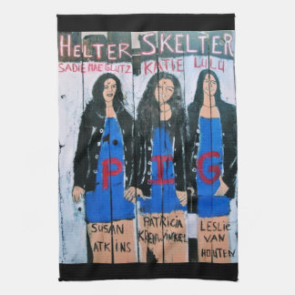 HELTER SKELTER TEA TOWEL