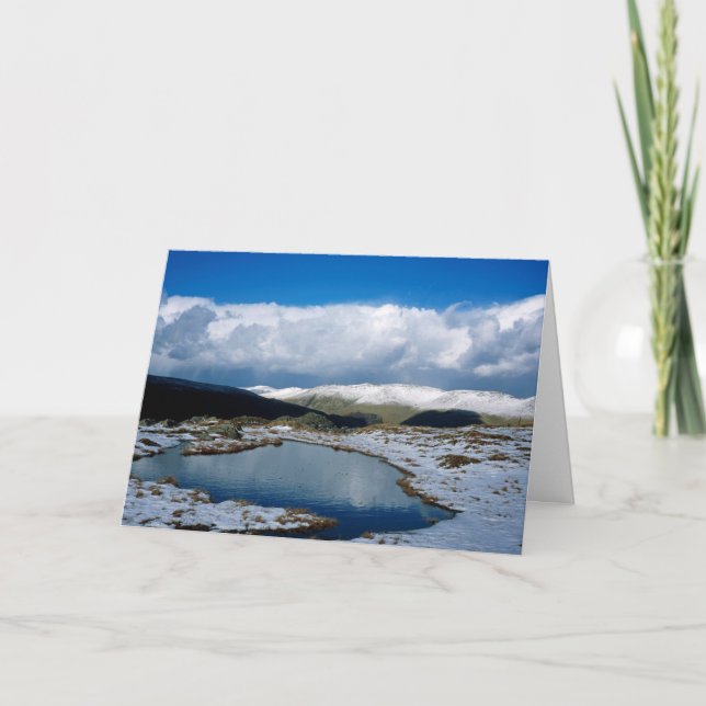 Helvellyn England Holiday Card (Front)