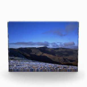 Helvellyn Winter Holiday Card Poster Photo Block