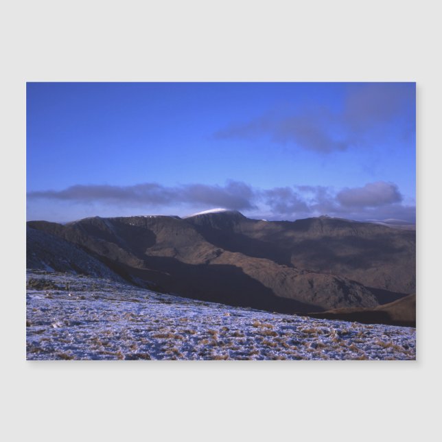 Helvellyn winter The Lake District England (Front)